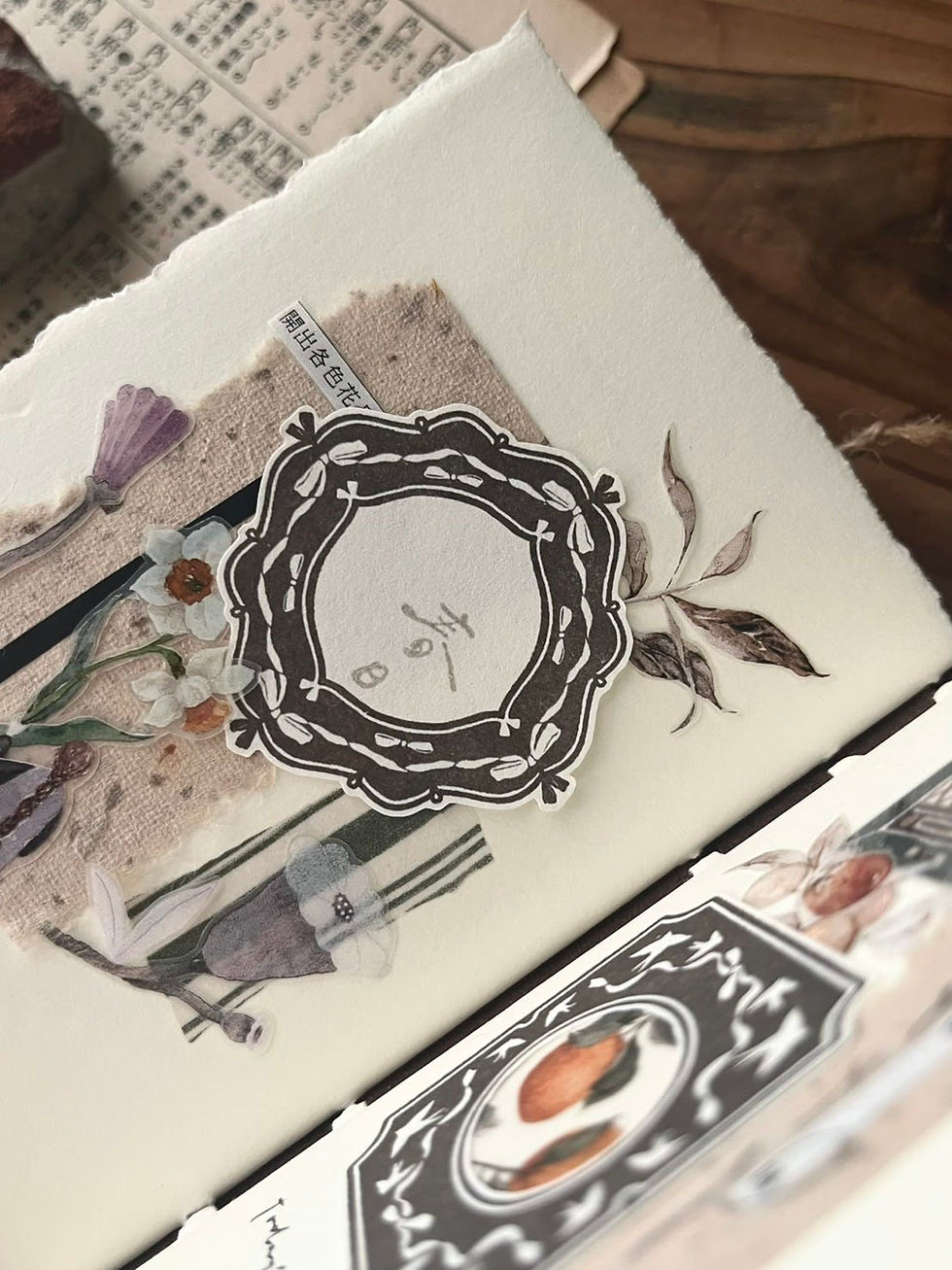 Thumbnail: Breezy Studio - Ribbon and Bird Letter Paper Memo Pad