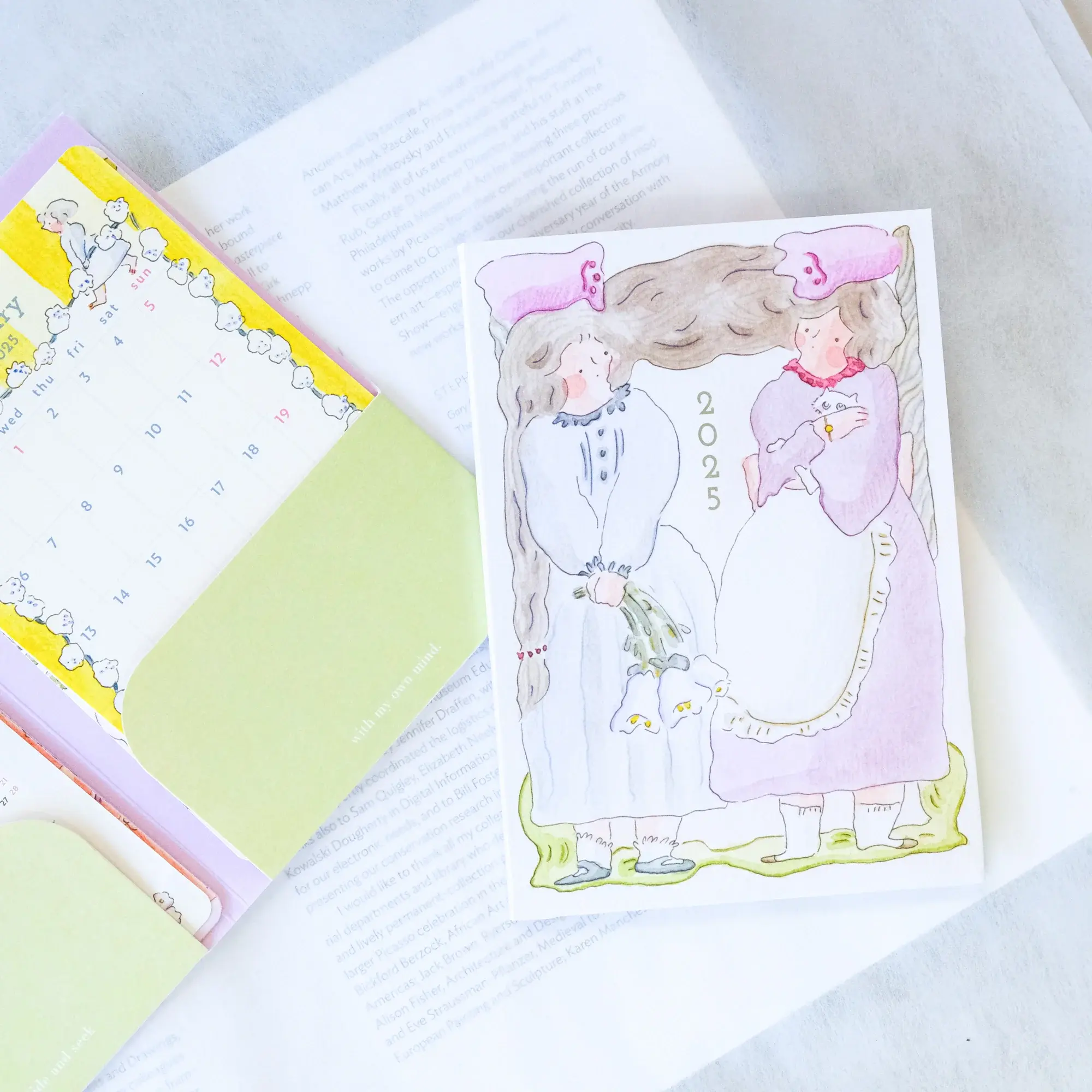 Dodolulu - 2025 Planner Monthly Calendar Sticker Set