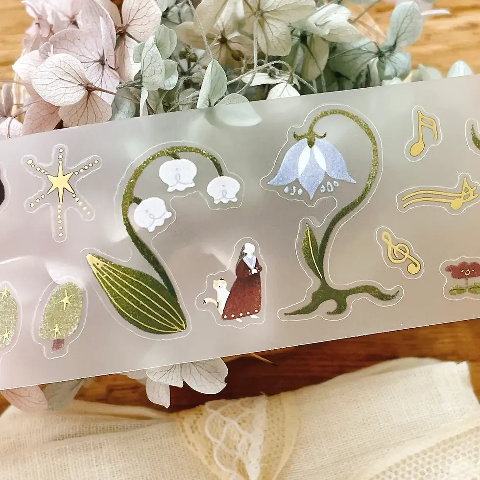 Thumbnail: 63penhouse x idiot sandwich - The Ongoing Dream Kiss Cut Matte PET Tape