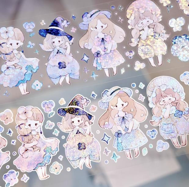 Thumbnail: Freckles Tea - Vol. 4 - Little Fairy PET Tape / Paper Sticker Roll