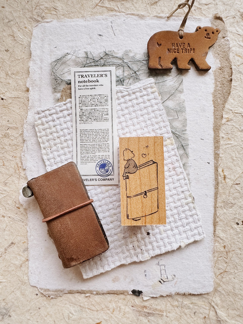 Thumbnail: Penspapersplanner - A Quiet Love for Stationery Rubber Stamps