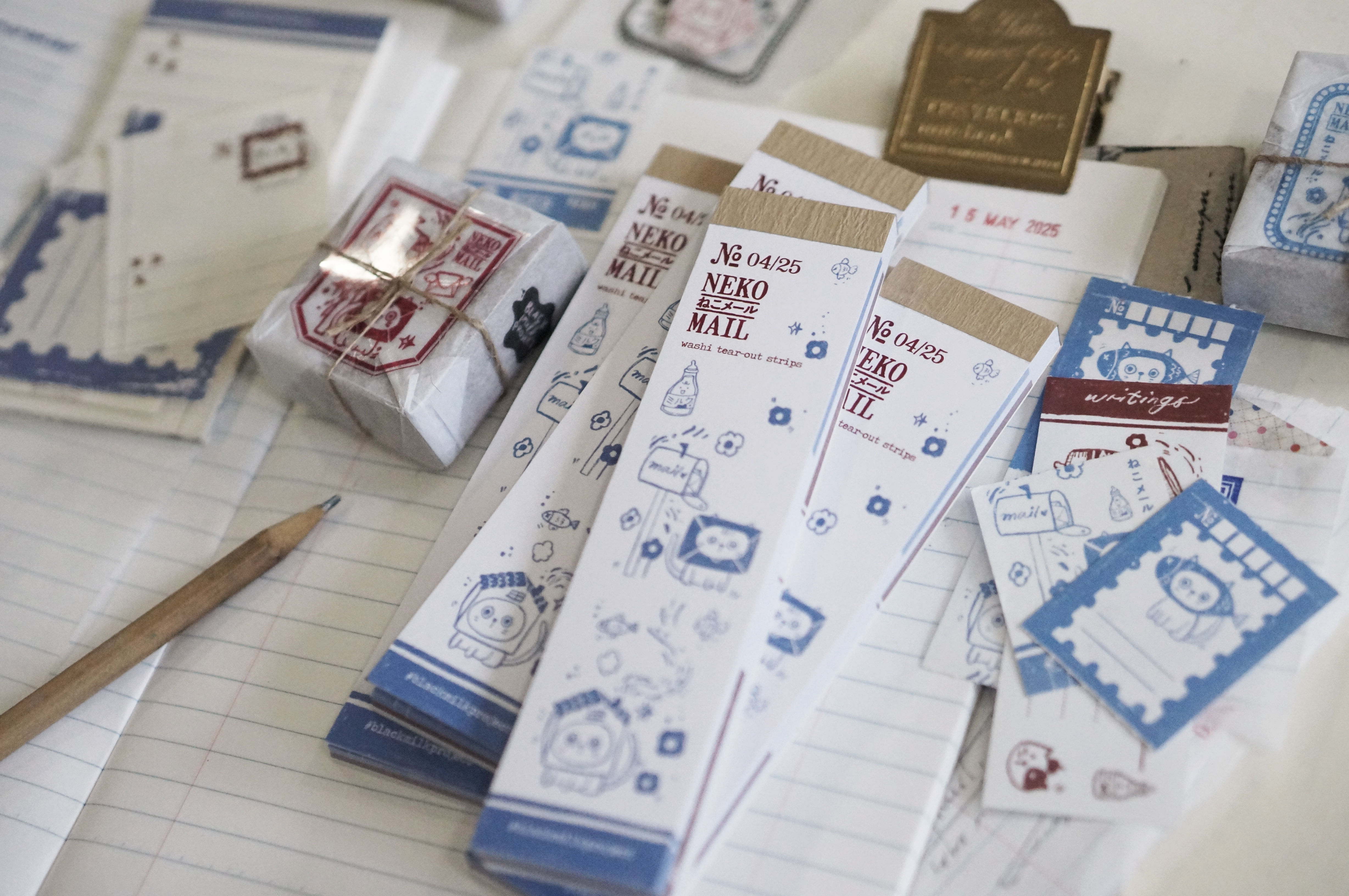 Black Milk Project - Neko Mail Washi Tear Out Booklet