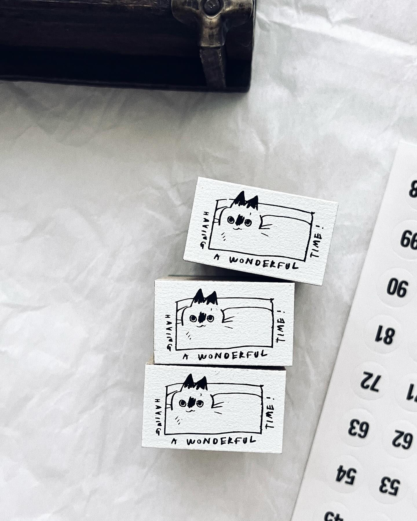 Some Sort of Fern - Liquid Cat Rubber Stamp