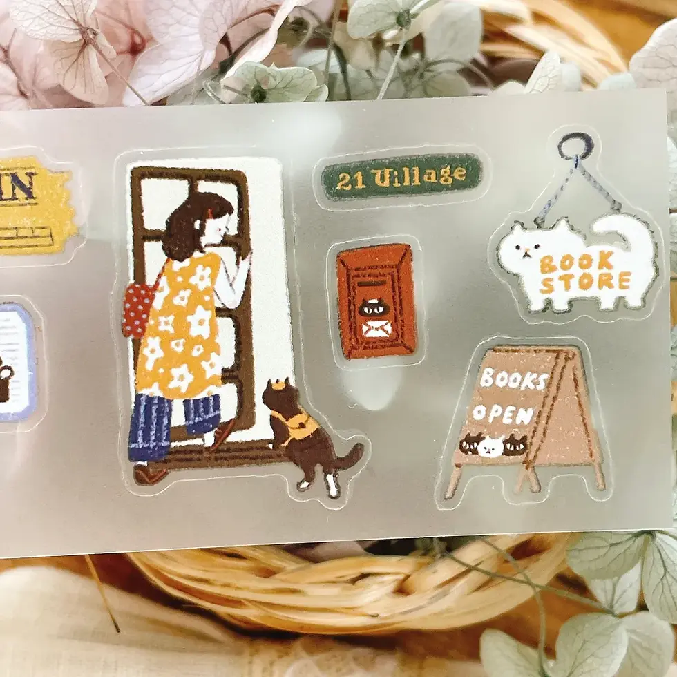 Thumbnail: 63penhouse x idiot sandwich - A Moving Day Kiss Cut Matte PET Tape