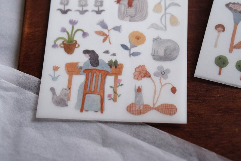 Thumbnail: Moli Sola by Ivy Snow - Indigo Transfer Sticker