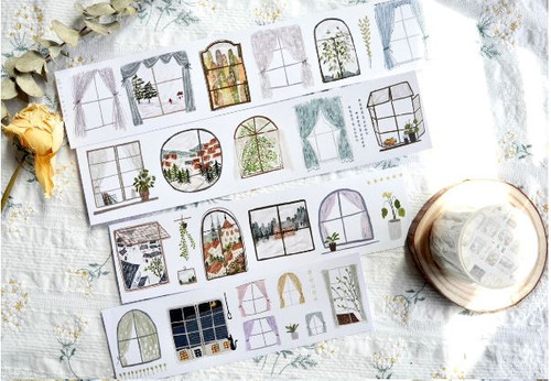 Studio Window Frame Playful Studio - Window Frames Washi Tape | The Little Whimsy