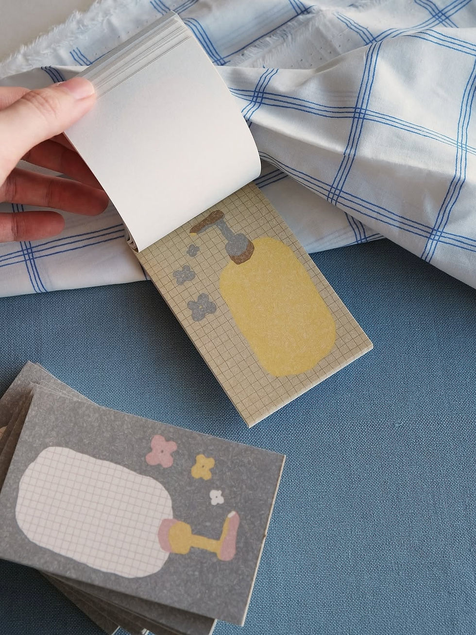 Thumbnail: Bighands - Rainy Days Collection - Memo Pads (5 designs)