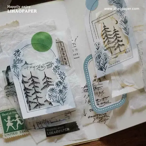Thumbnail: Lihao Paper - Outside the Floral Window (Dancing in the Wind) Tape