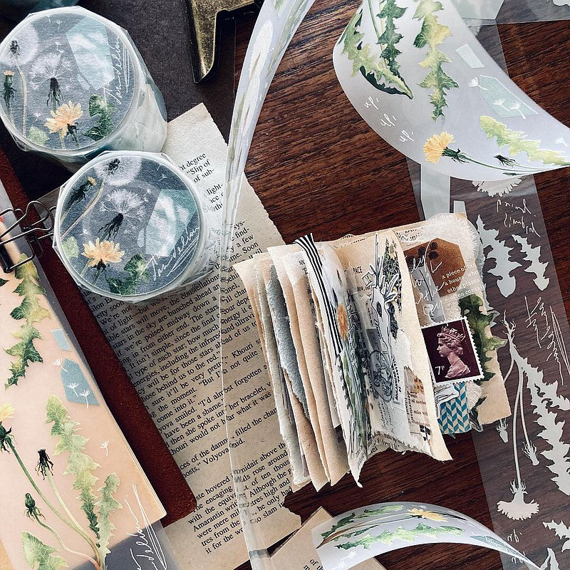 Thumbnail: Some Sort of Fern - Dandelion PET Tape (with release paper)