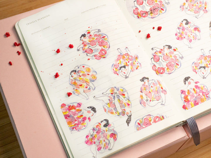 Thumbnail: Dodolulu - The Floral Dress Washi Tape