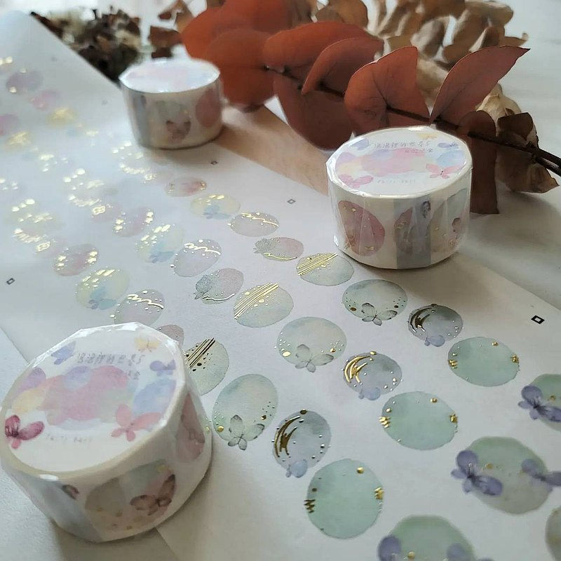 Thumbnail: Pei Pan - Bubbles 5 Washi / PET (with Release Paper)