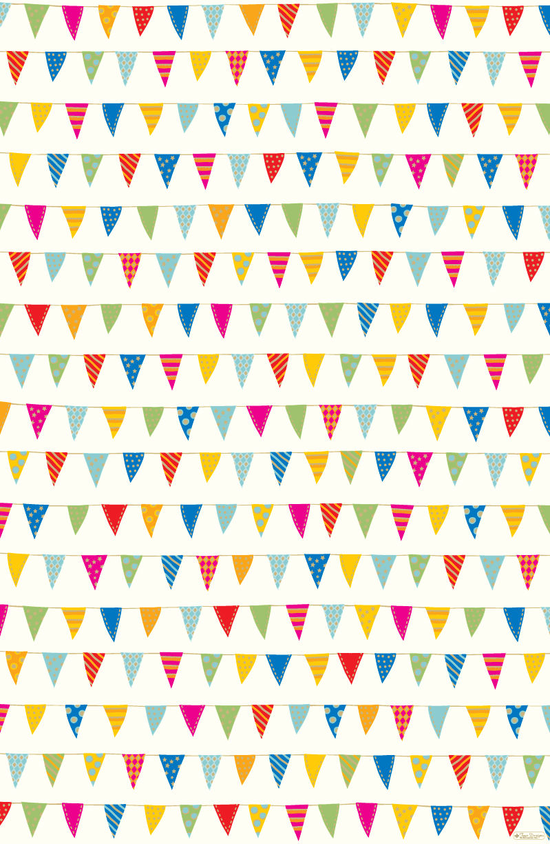 Thumbnail: Party Banner Gift Wrap