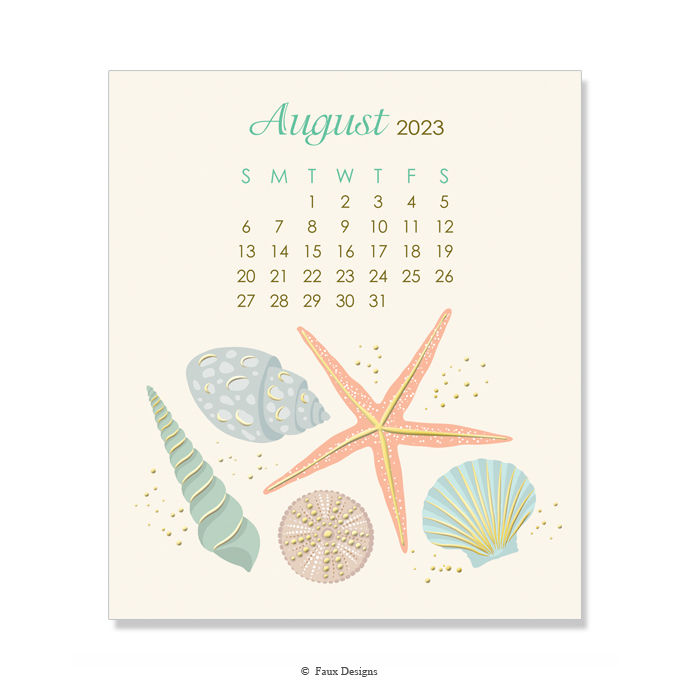 Thumbnail: Hydrangea 2023 Desk Calendar