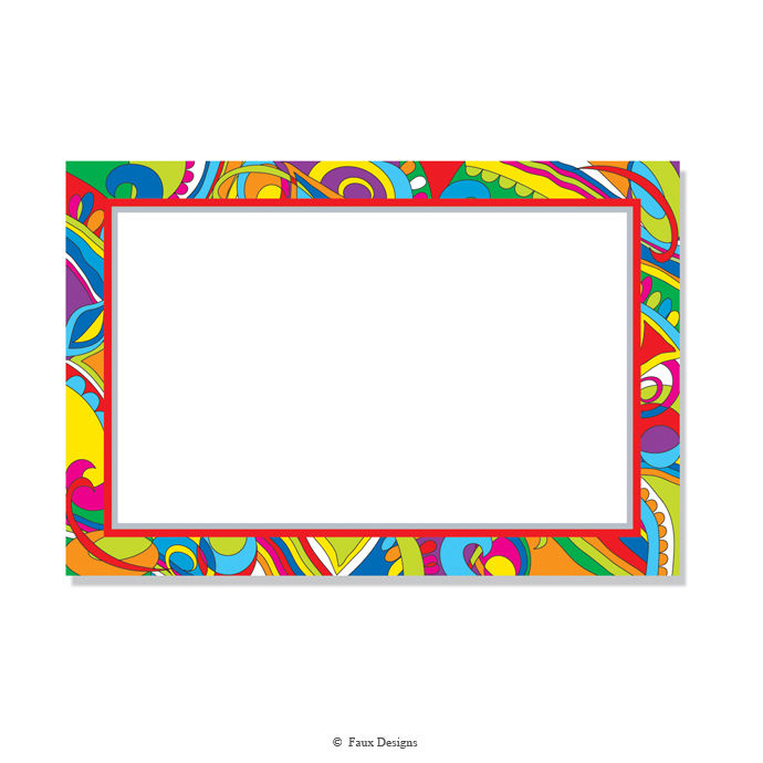 Michelle's Party Multi Invitation - Blank