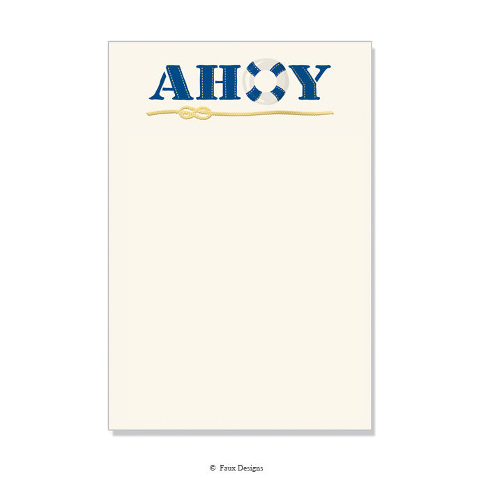 Ahoy Invitation - Blank