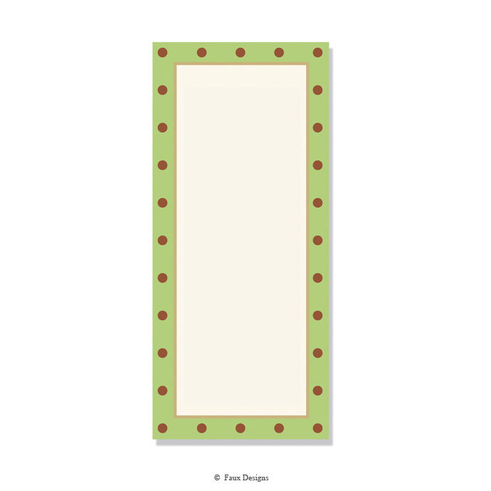 Nicole Lime, Chocolate Invitation - Blank
