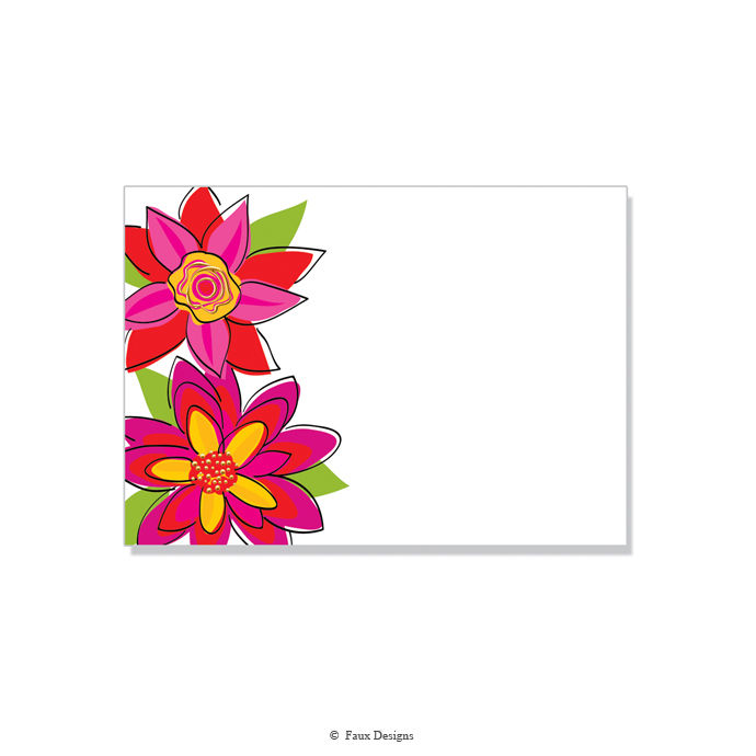 Flora Invitation - Blank