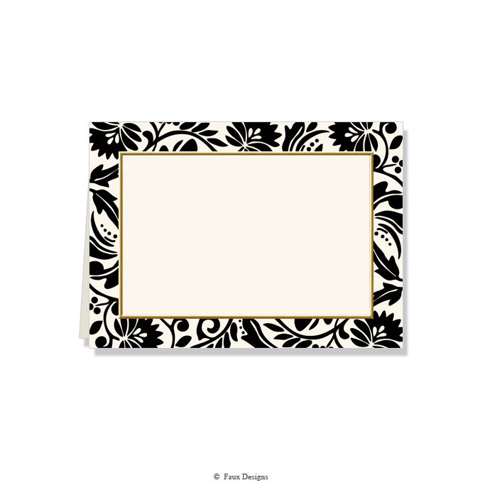 Valencia Folded Note