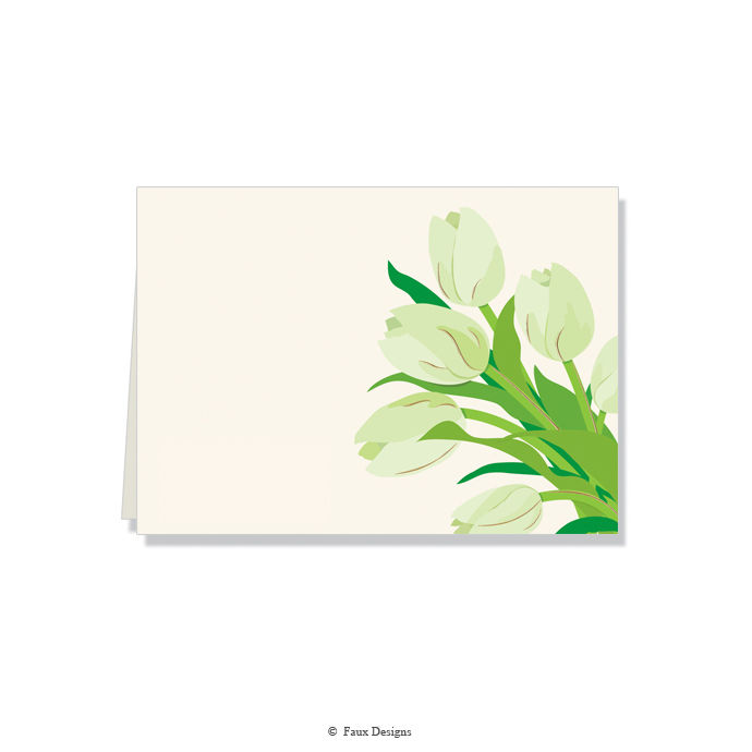 Tulips Folded Note