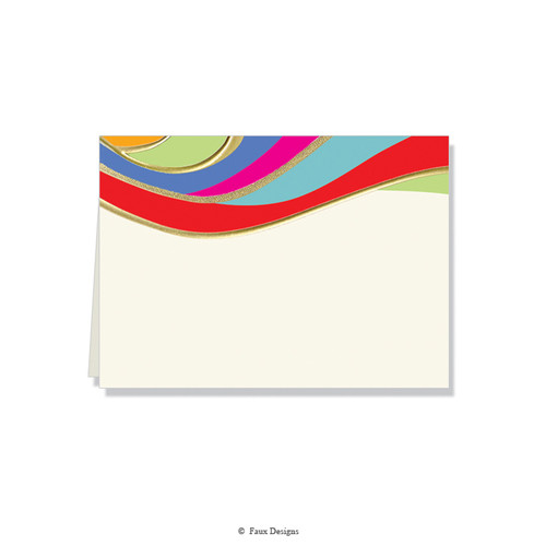 Folded Note Design Enchantment Folded Note | faux-designs