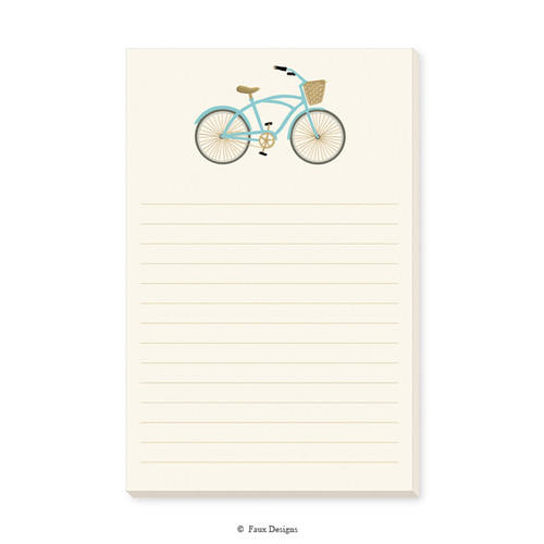 Bicycle Memo Pad fauxdesigns