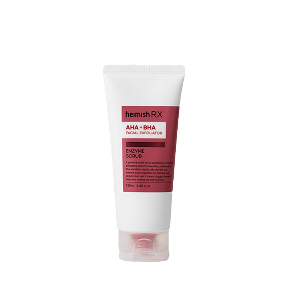Heimish RX AHA BHA Enzyme Scrub 120ml- סבון פנים פילינג
