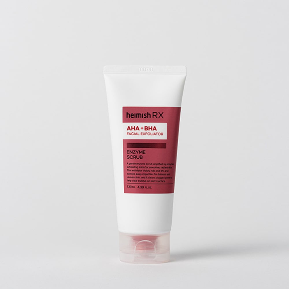Heimish RX AHA BHA Enzyme Scrub 120ml- סבון פנים פילינג