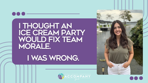 I Thought an Ice Cream Party Would Fix Team Morale. I Was Wrong.