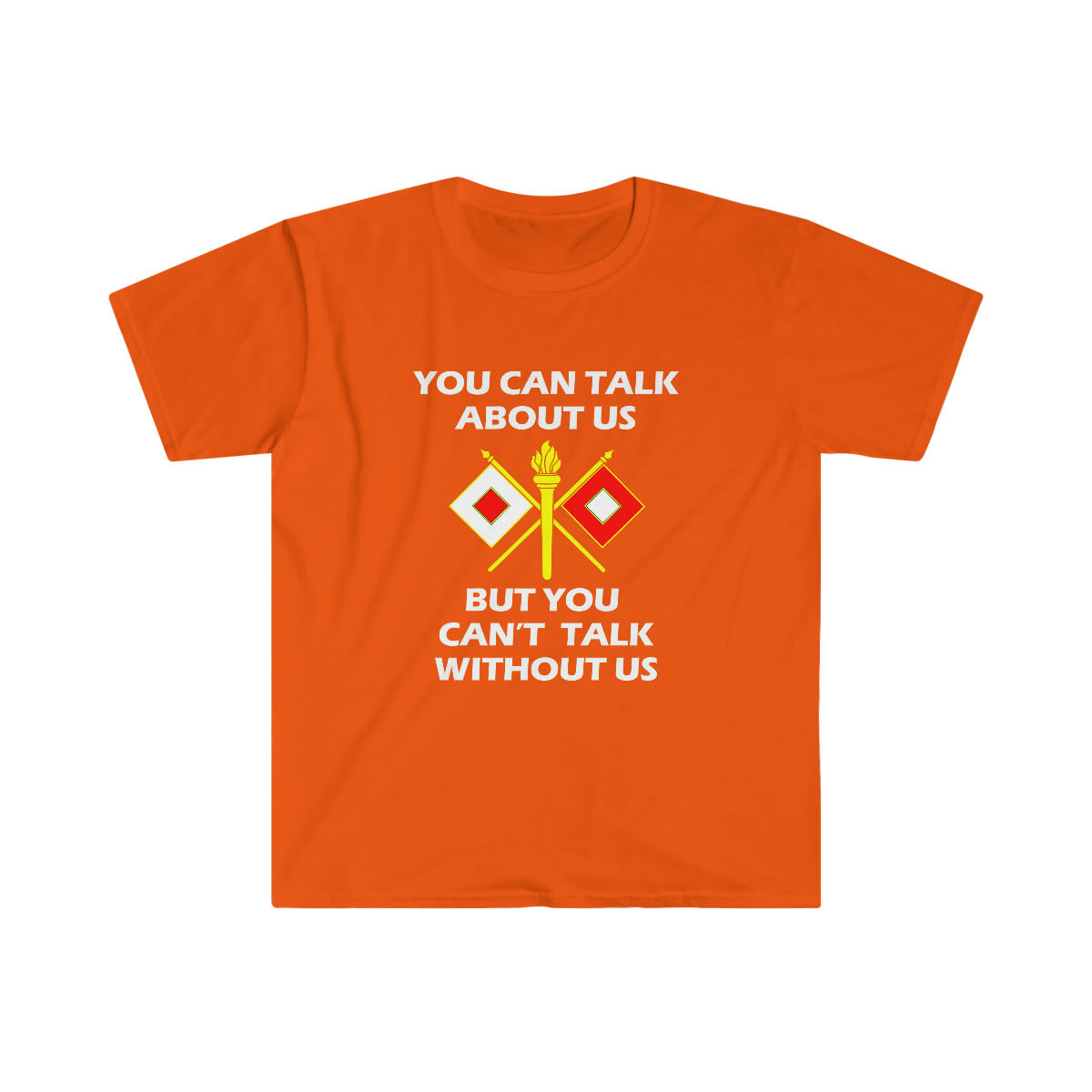 Signal Branch Softstyle T-Shirt - Orange