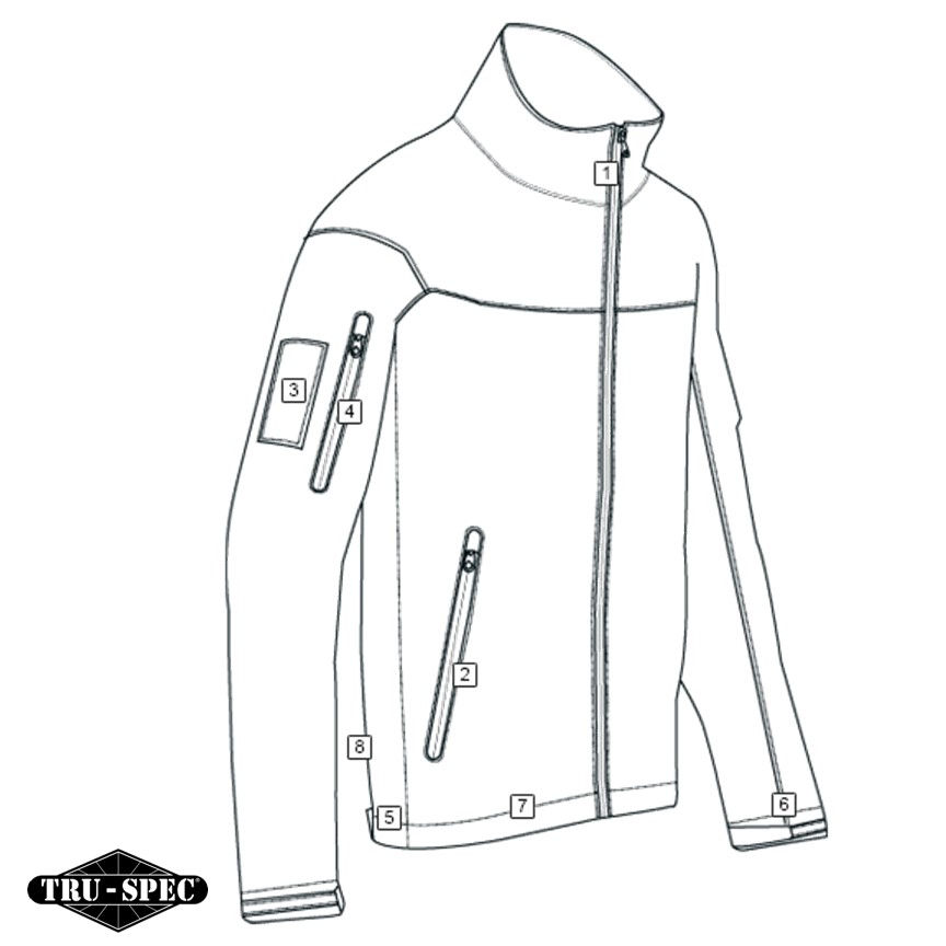 Thumbnail: 24-7 TACTICAL SOFTSHELL JACKET