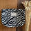 Thumbnail: Zebra print Cosmetic Bag