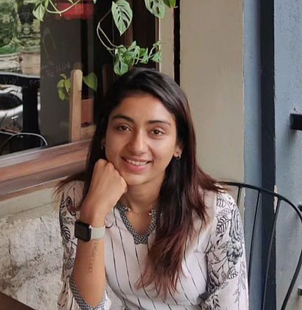 Prerana, Counselling psychologist in Hyderabad, smiling in a close-up portrait