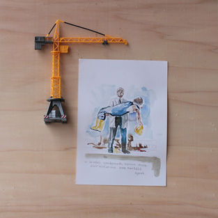 Yıkıntılara bakmak, harabeye dönüştürmek