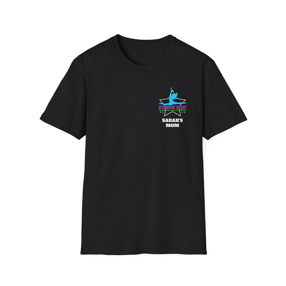 Thumbnail: T-shirt Chest Decal - EDITABLE NAMES