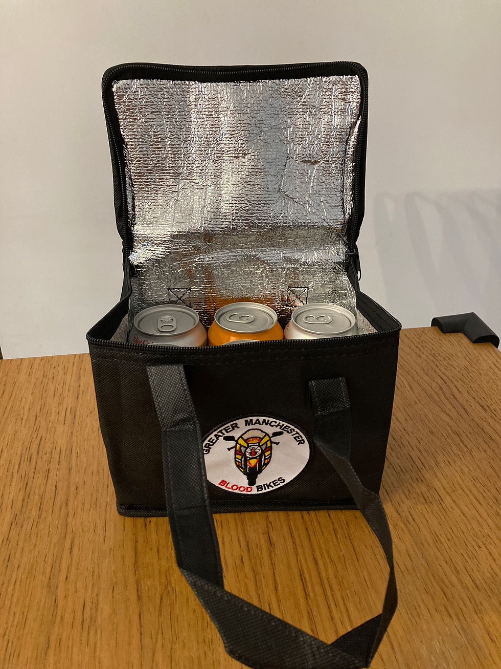 Thumbnail: Greater Manchester Blood Bikes Lunch Bags (choice of two colours)