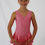Thumbnail: Junior Skirted Sleeveless Ruched Leotard