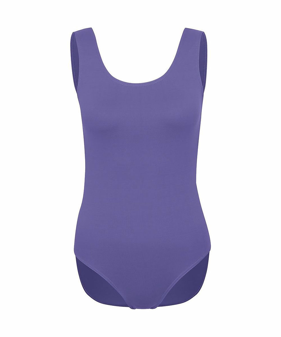 Thumbnail: Aimee – Sleeveless Plain Front Leotard