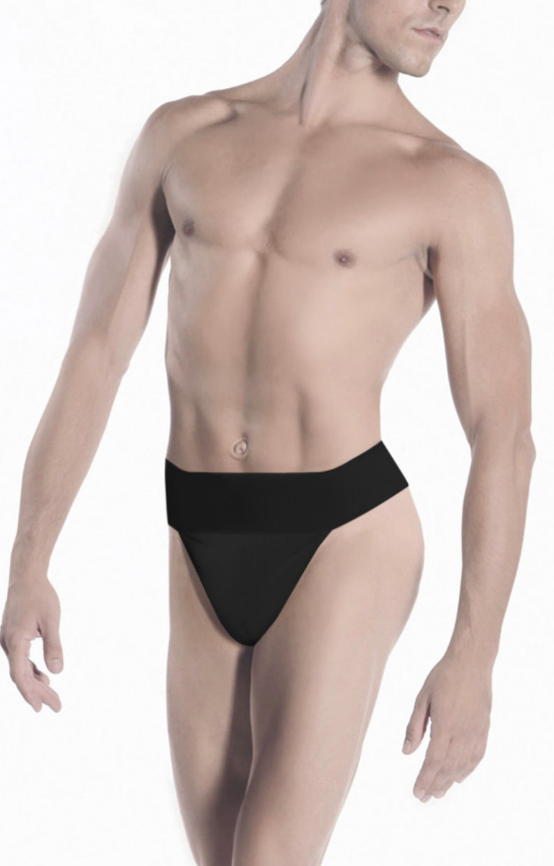 Thumbnail: Dance belts Wear Moi (narrow, wide) Black