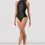 Thumbnail: L0545 Bloch Black Leather Open Back Leotard
