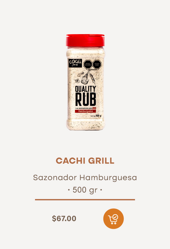 Sazonador Hamburguesa CachiGrill