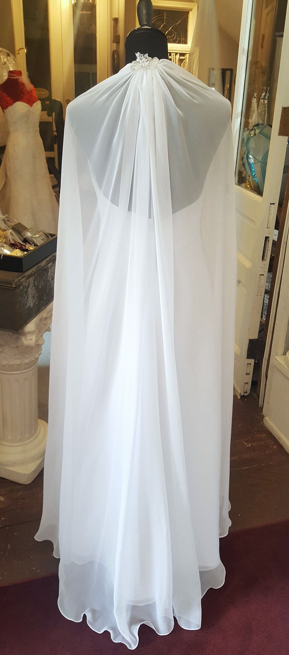 Thumbnail: Simple Caped Gown