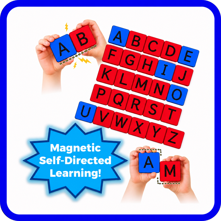 Teaching Tiles - Learn Your Alphabet! (Montessori Edition)