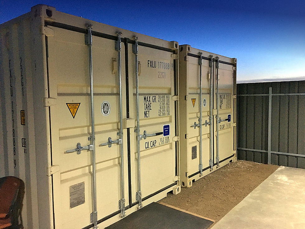 Shipping Container Self Storage Limestone Coast Millicent & Mount