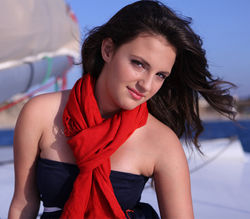 בוק לבת מצווה על יאכטה