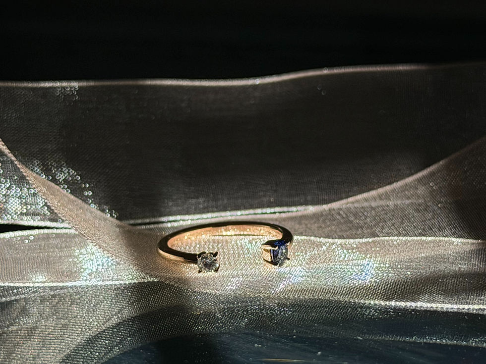 Thumbnail: September Blue Open Ring