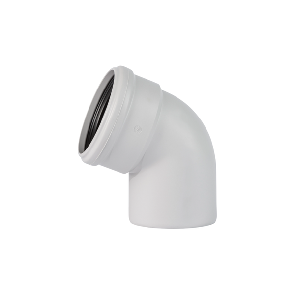 Thumbnail: Elbow Ostendorf SKB DN 50–110, 30°–87° PP-MD silent sewerage