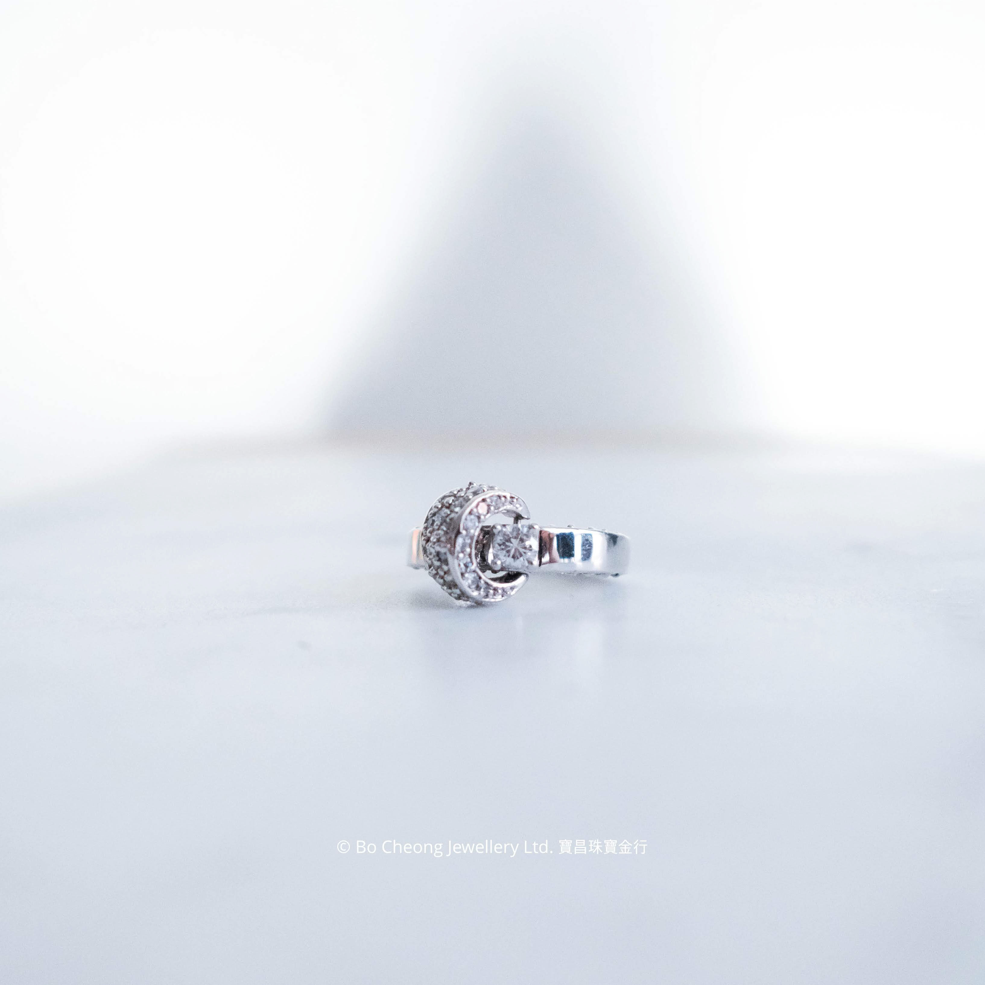 "Empowered" 18K Gold-filled Synthetic Diamond Ring