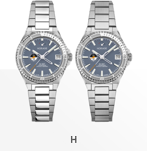 SUPERSEDE GMT - Rubber Strap Included | Horage Swiss Watches