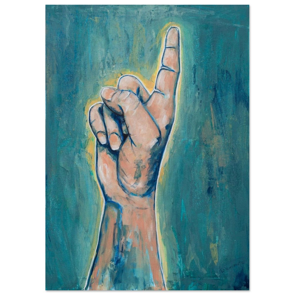 Your right hand Giclee