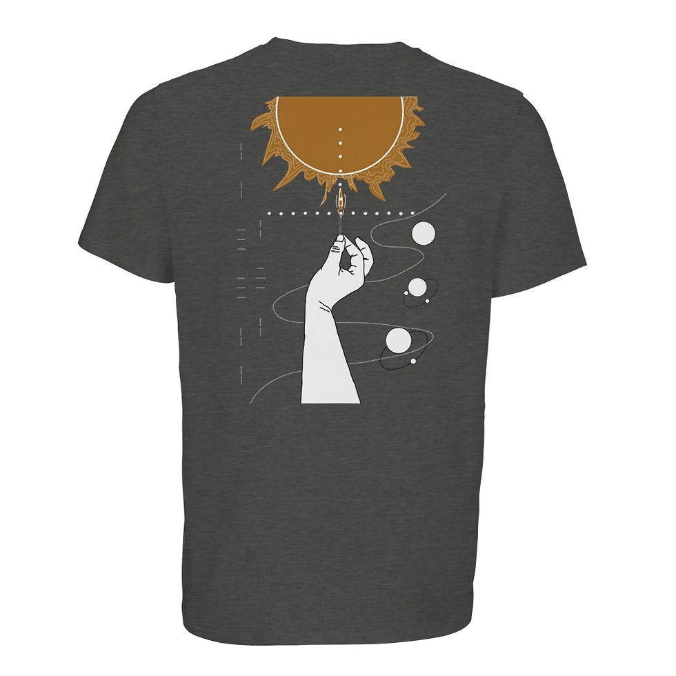 Thumbnail: We walk in the light unisex T-shirt